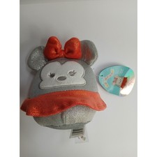 Squishmallows Minnie Mouse Disney 100th Anniversary Metallic Silver Plush 5 Inch