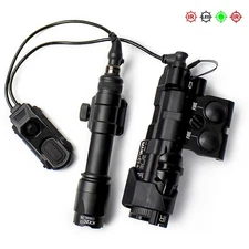 Metal MAWL C1 Green IR Laser Sight White LED Light M600C Flashlight Axon Switch