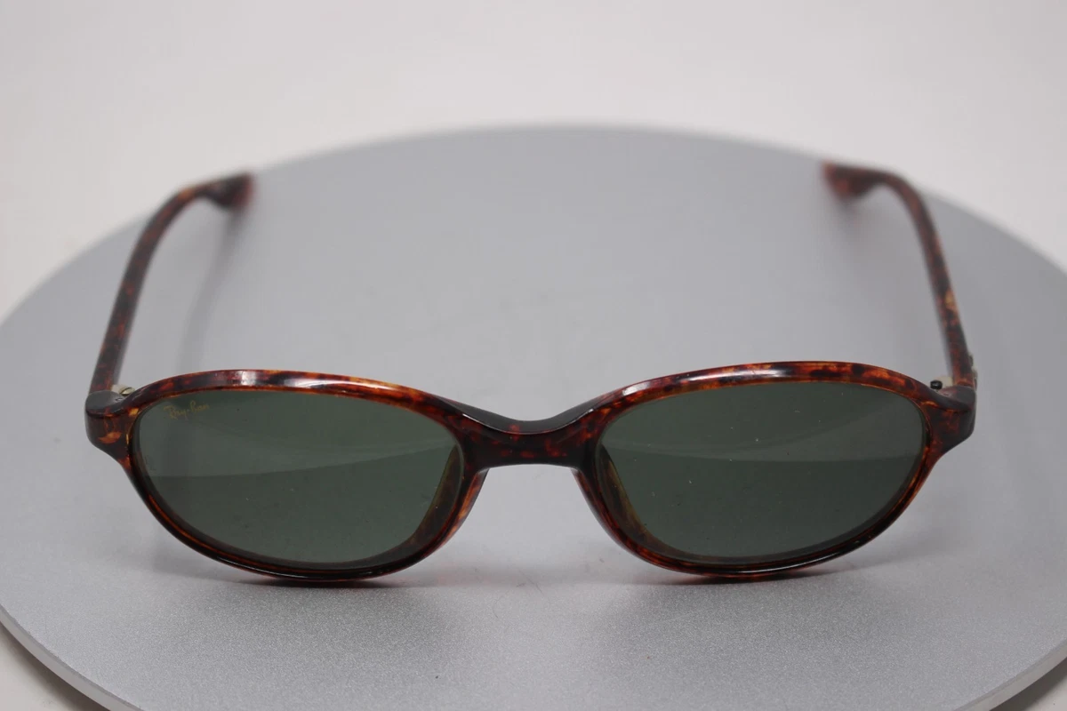 Ray-Ban Tortoise Oval Vintage Sunglasses for sale | eBay