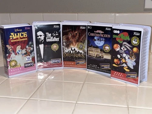 Funko Blockbuster Rewind - Lot Of 5 Common Figures 