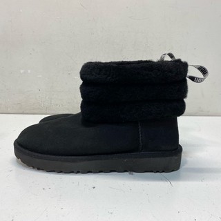 UGG Black Solid Ankle Boot Women Size 8
