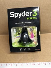 Datacolor Spyder 3 Express monitor calibration device in its original box.