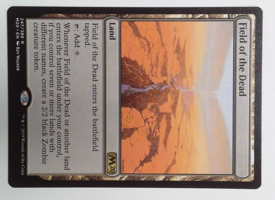 MTG Field of the Dead Core Set 2020 247/280 Regular Rare LP - Image 2 of 4