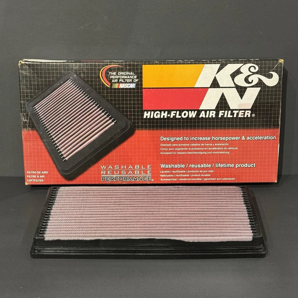 K&N 33-2114 Replacement Air Filter for 1996-2006 JEEP (TJ,Wrangler,Wrangler II) - Image 2 of 4