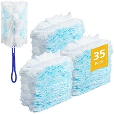 Duster Refills for Swiffer Dusters, 35 Count Disposable Duster Refill Heavy D...
