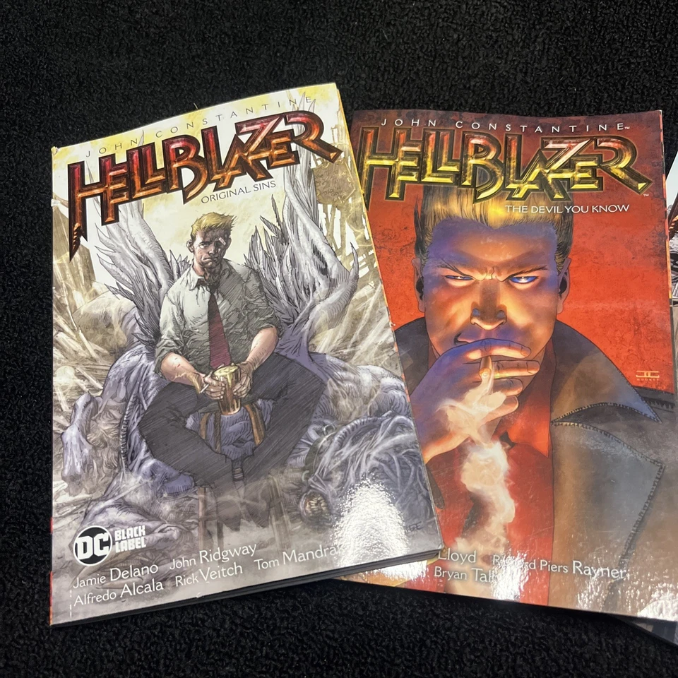 John Constantine Hellblazer lote de 3 novelas gráficas Foto 2 de 4