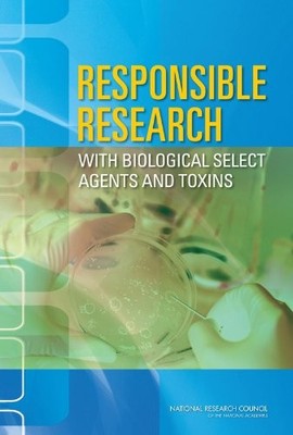RESPONSIBLE RESEARCH WITH BIOLOGICAL SELECT AGENTS AND By National Research VG