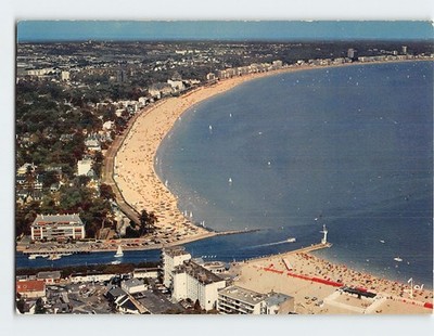 Postcard Aerial View Bay of La Baule in France