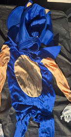 Sonic The Hedgehog Costume Kids MEDIUM HALLOWEEN Cosplay Dress Up COMPLETE
