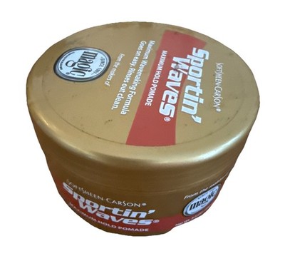 Soft Sheen Carson Sportin Waves Maximum Hold Pomade 3.5 Oz. New
