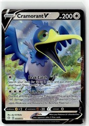Cramorant V 054/072 Shining Fates Ultra Rare Holo