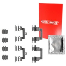 QUICK BRAKE MONTAGE-SATZ BREMSBELÄGE ZUBEHÖR HINTEN passend für NISSAN QASHQAI X