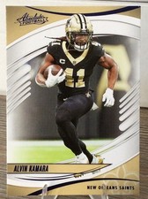 ALVIN KAMARA 2025 PANINI ABSOLUTE - BLUE PARALLEL NEW ORLEANS SAINTS #36
