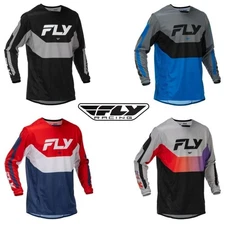 Fly Racing Kinetic MX Motocross Offroad ATV Adult Jersey - Pick Size & Color