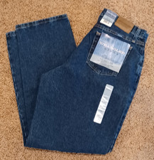 VTG Wrangler Womens Jeans Blue Size 12/32 --Fits 32x32 Relaxed Fit Tapered Leg