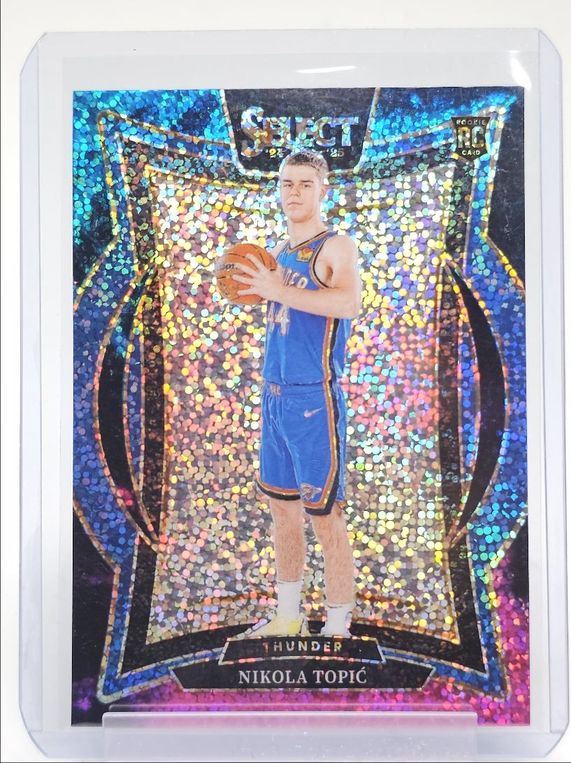 NIKOLA TOPIC 2024-25 SELECT CONCOURSE ROOKIE COSMIC PRIZM SSP RC Q4935