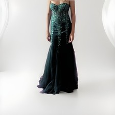 Prom Dress Gorgeous Emerald Green