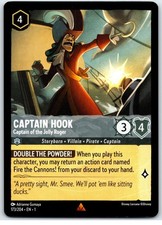 173 Captain Hook - Captain of the Jolly Roger Disney Lorcana The First Chapter