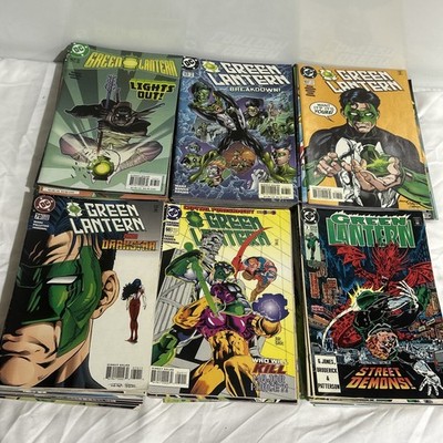 GREEN LANTERN LOT OF 73 ISSUES Vol 3, 1990 DC COMICS COMIC BOOKS NON-SEQUENTIAL