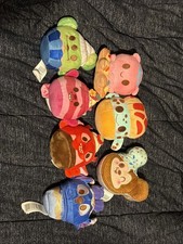 Disney Munchlings Plush Lot Of 7 Two Light Up