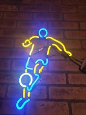 Modelo Especial Soccer Player Neon Sign Replacement Tube-Soccer Player Tube Only