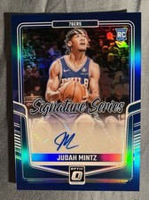 2024-25 Panini Donruss Optic - Signature Series Judah Mintz, Judah Mintz #SS /25