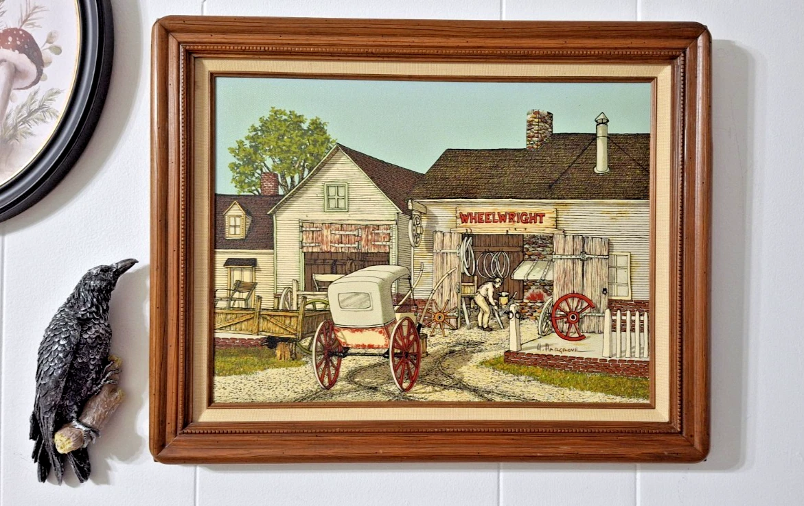 H. Hargrove Farming Art Paintings for sale | eBay