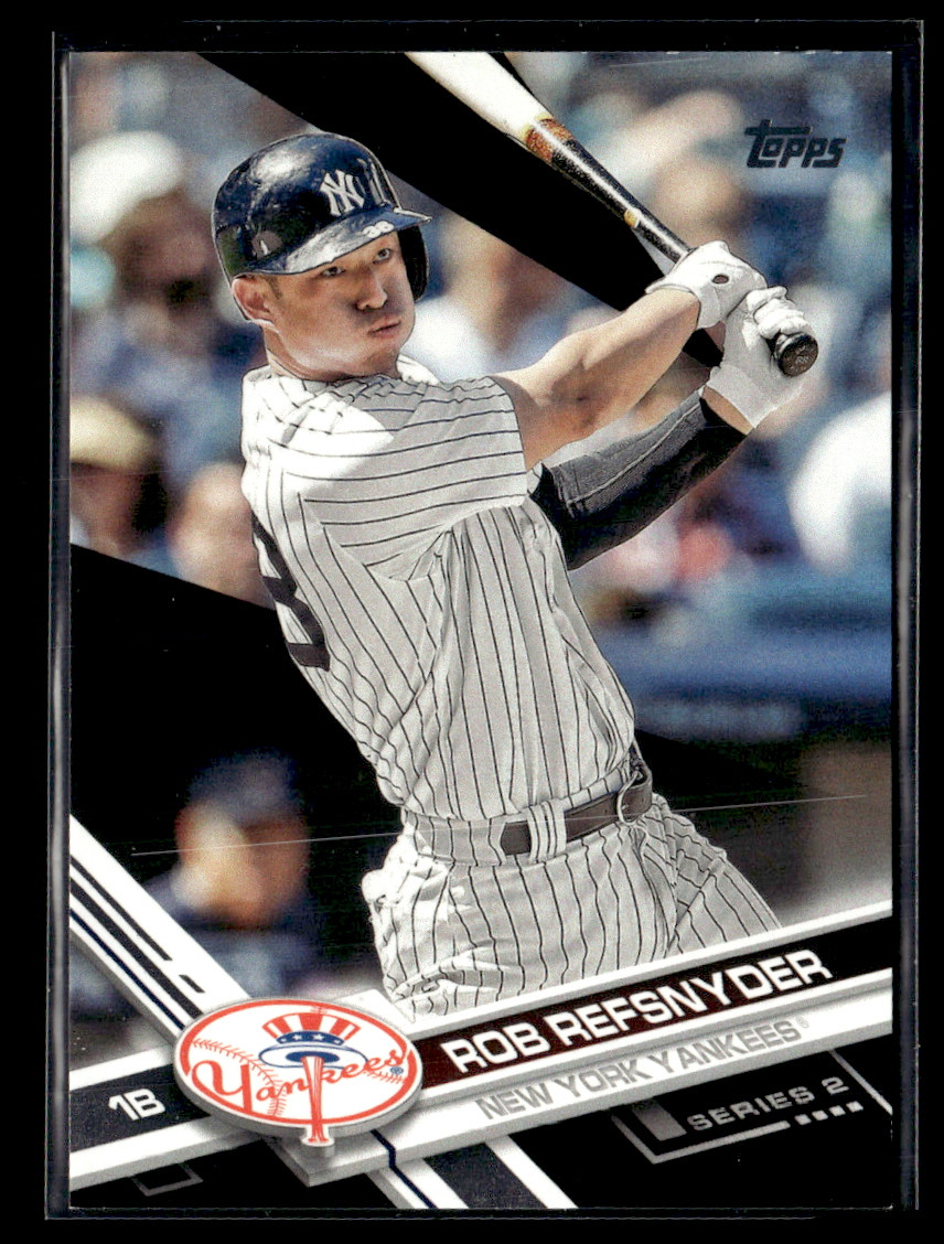 Rob Refsnyder 2017 Topps Black 18/99 #692