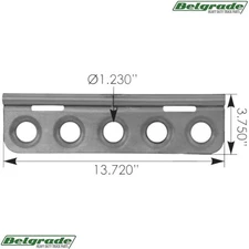 573.105258 Tie Down 5 Pooch Extension Flip Plate 13.75in. Replaces 105258