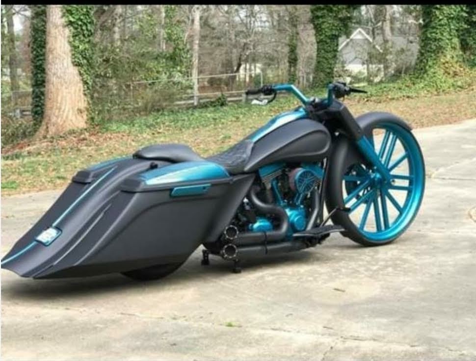 Harley Davidson bagger Kit Touring 2009-2013 Stretched Saddlebags