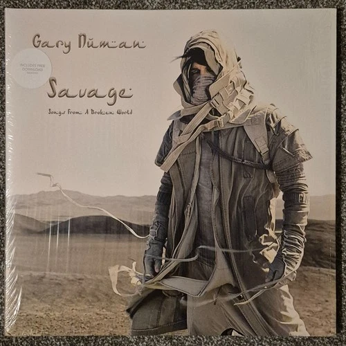 Gary Numan Savage (Songs From a Broken World 2 x LP Record 2017 Super Rare NM-NM