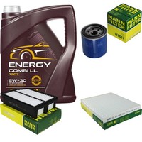 Mann Inspektionspaket 5L Mannol Energy 5W-30 FüR Hyundai IX35 2.0 KIA Sportage