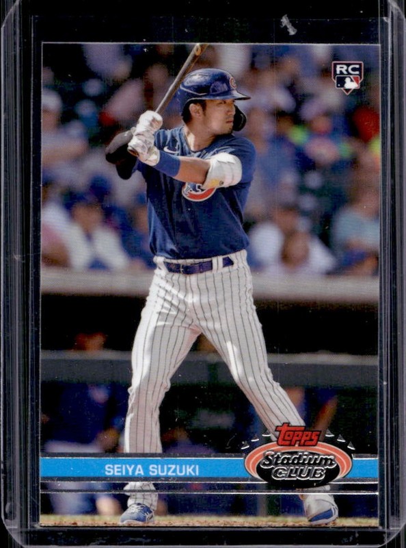 2022 Topps Stadium Club Seiya Suzuki RC Rookie #27c Cubs