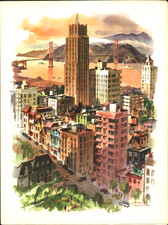1960 S.S. LURLINE MATSON LINES cruise ship dinner menu SAN FRANCISCO, CALIFORNIA