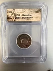 ICG Certified Hobo Style Nickel Buffalo Nickel Genuine - 5 Cent Hobo Nickel