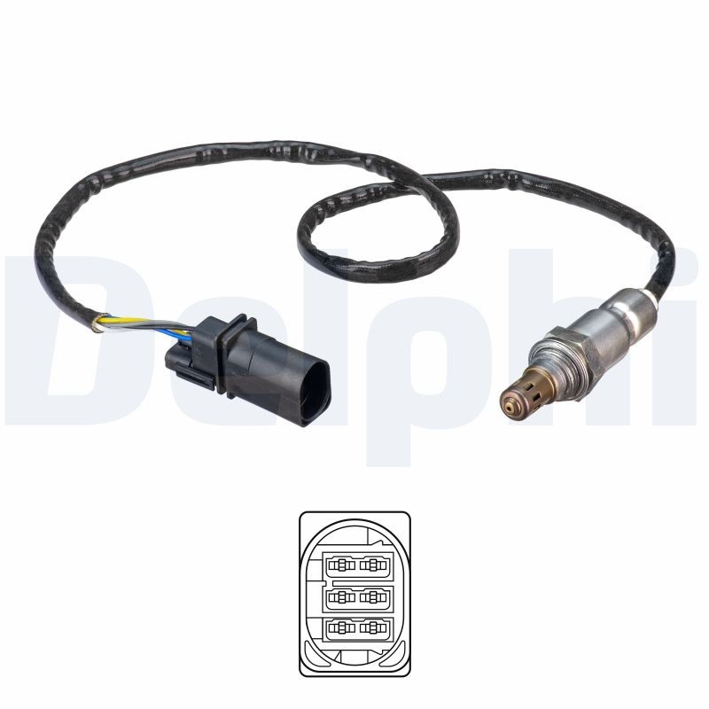 Fits DELPHI ES21303-12B1 LAMBDA SENSOR