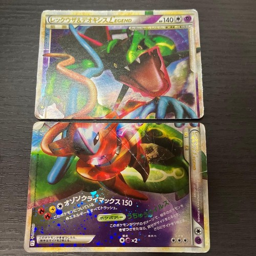 Rayquaza Deoxys LEGEND Clash at the Summit 075 080 The Pokemon Company Card Game