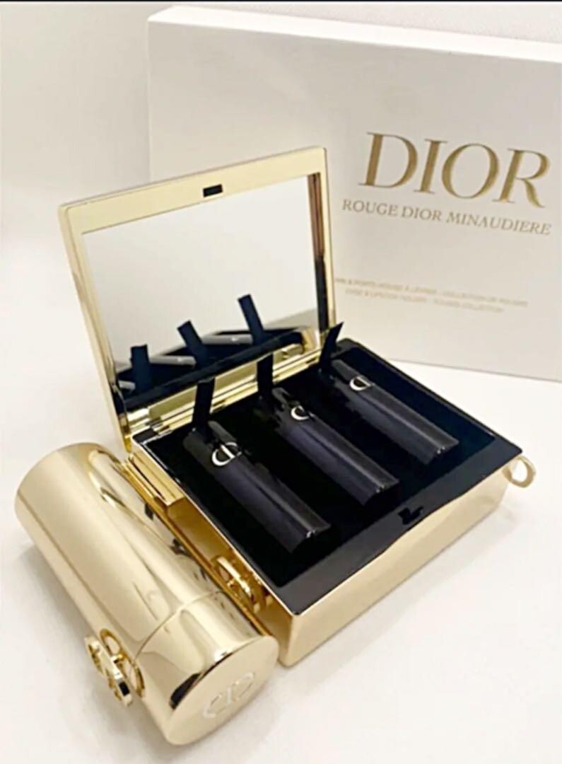 Dior Rouge Minaudiere Coffret 2021 Holiday LTD. Atelier of