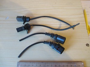 je 2 x Reparatur Stecker Kabelsatz  Steckergehäuse VW Golf Audi Seat Skoda