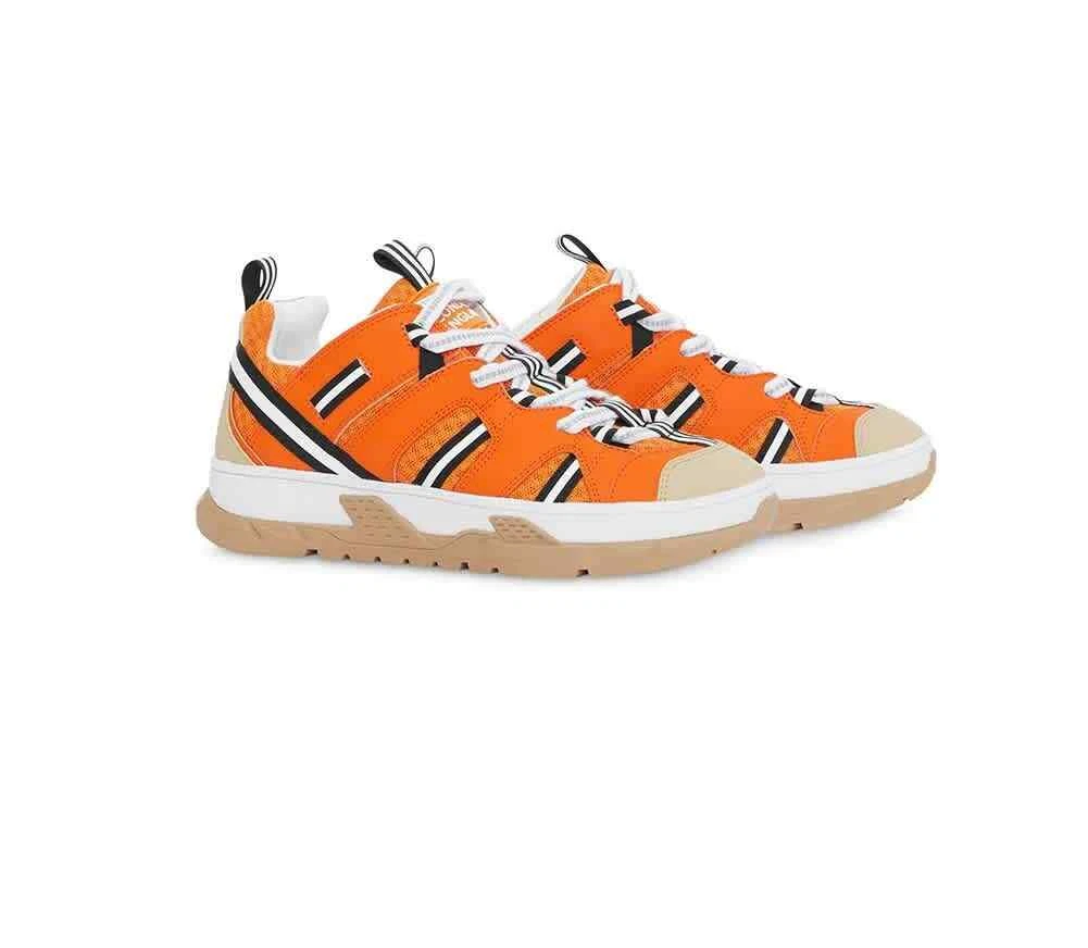 Burberry sneakers kids orange sale
