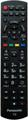 Mando a distancia original Panasonic N2QAYB000830 para TV / probado
