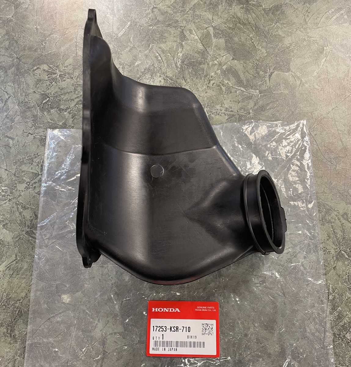2005-2007 Honda CR125R Airbox To Carb Intake Boot Genuine OEM