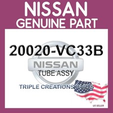 Genuine Nissan 20020-VC33B Tube Assy 20020VC33B OEM
