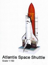 Space Shuttle Paper Model 1:150