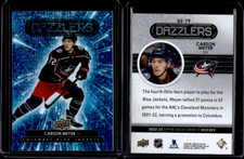 2022-23 Upper Deck Series 2 Blue Dazzlers #DZ-79 Carson Meyer