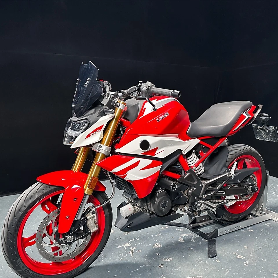 Para BMW G310R 2017-2025 G 310 R para-brisa com suporte de extensão de navegação GPS - Imagem 4 de 4