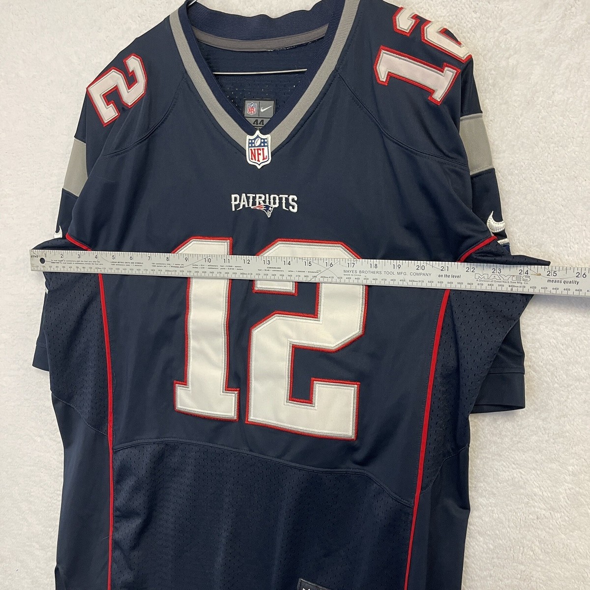 Nike NFL On Field New England Patriots Tom Brady #12