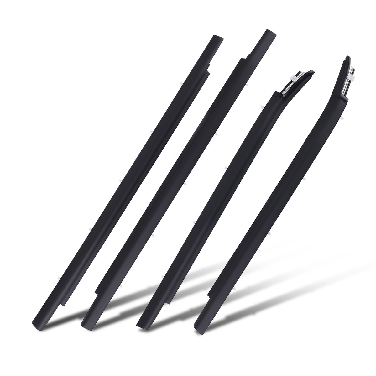 07トルサ16 Seal Driver Set 4-Piece Window Weatherstrip Set For Toyota Tundra