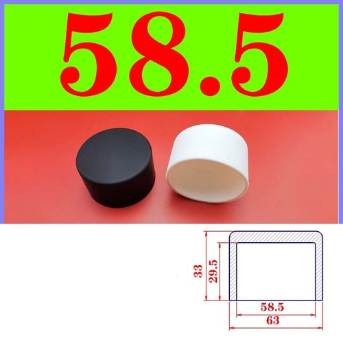Pipe Tube Plugs End Cover Caps Silicone Rubber Round Blanking 2.8mm-78.5mm White - Picture 48 of 58
