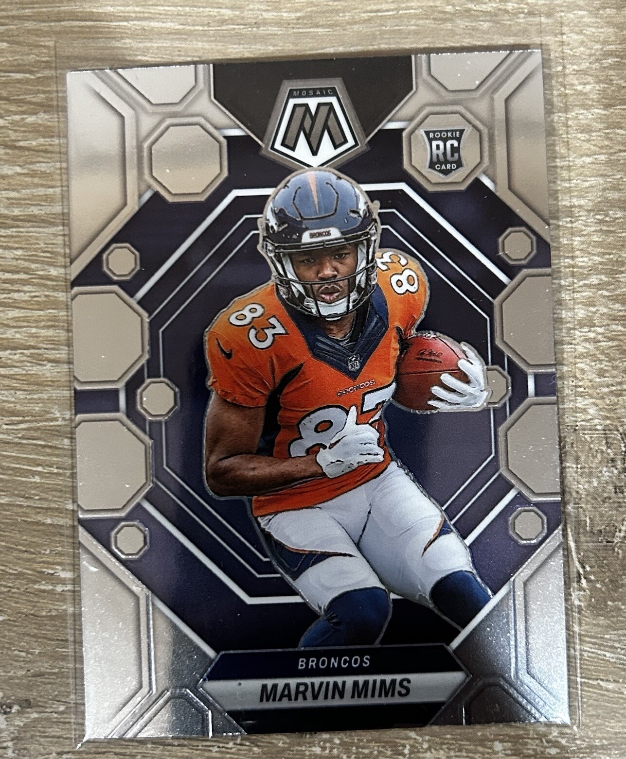 2023 Panini Mosaic Marvin Mims  Rookie RC #346 Denver Broncos